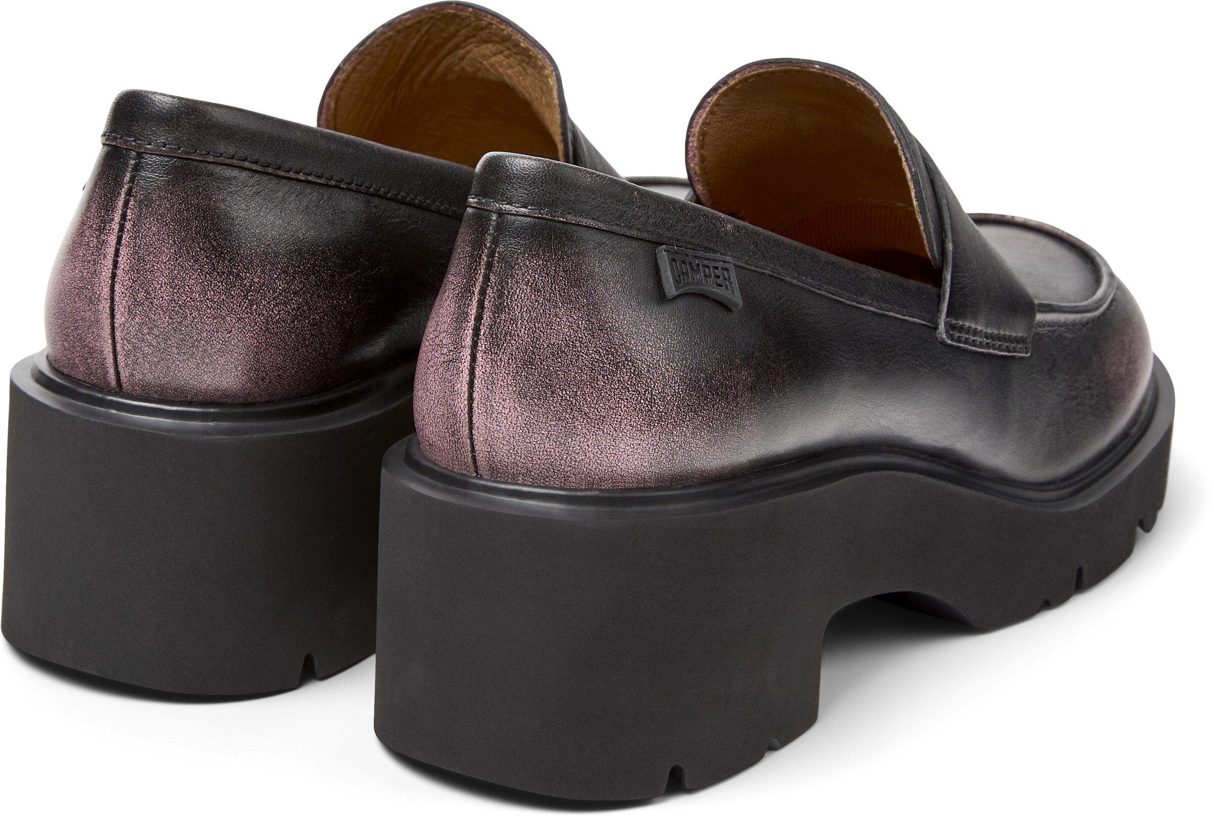 Chaussure à lacets 'Milah' CAMPER en noir