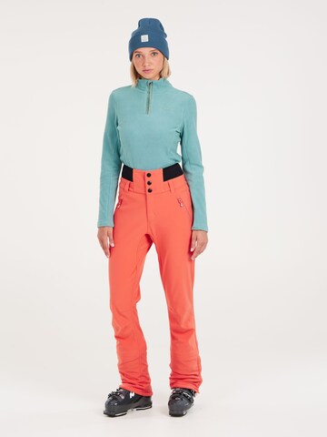 Coupe slim Pantalon de sport 'LULLABY' PROTEST en rouge
