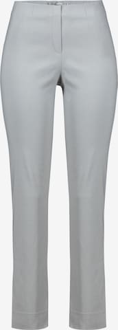 STEHMANN Regular Pants 'Ina' in Silver: front