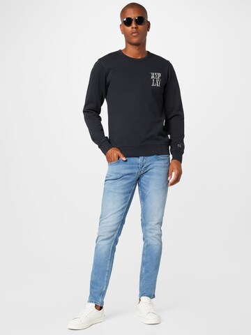 REPLAY Sweatshirt in Schwarz