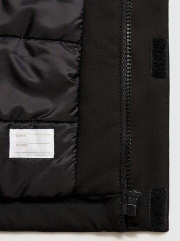 MANGO KIDS Winter Jacket in Black