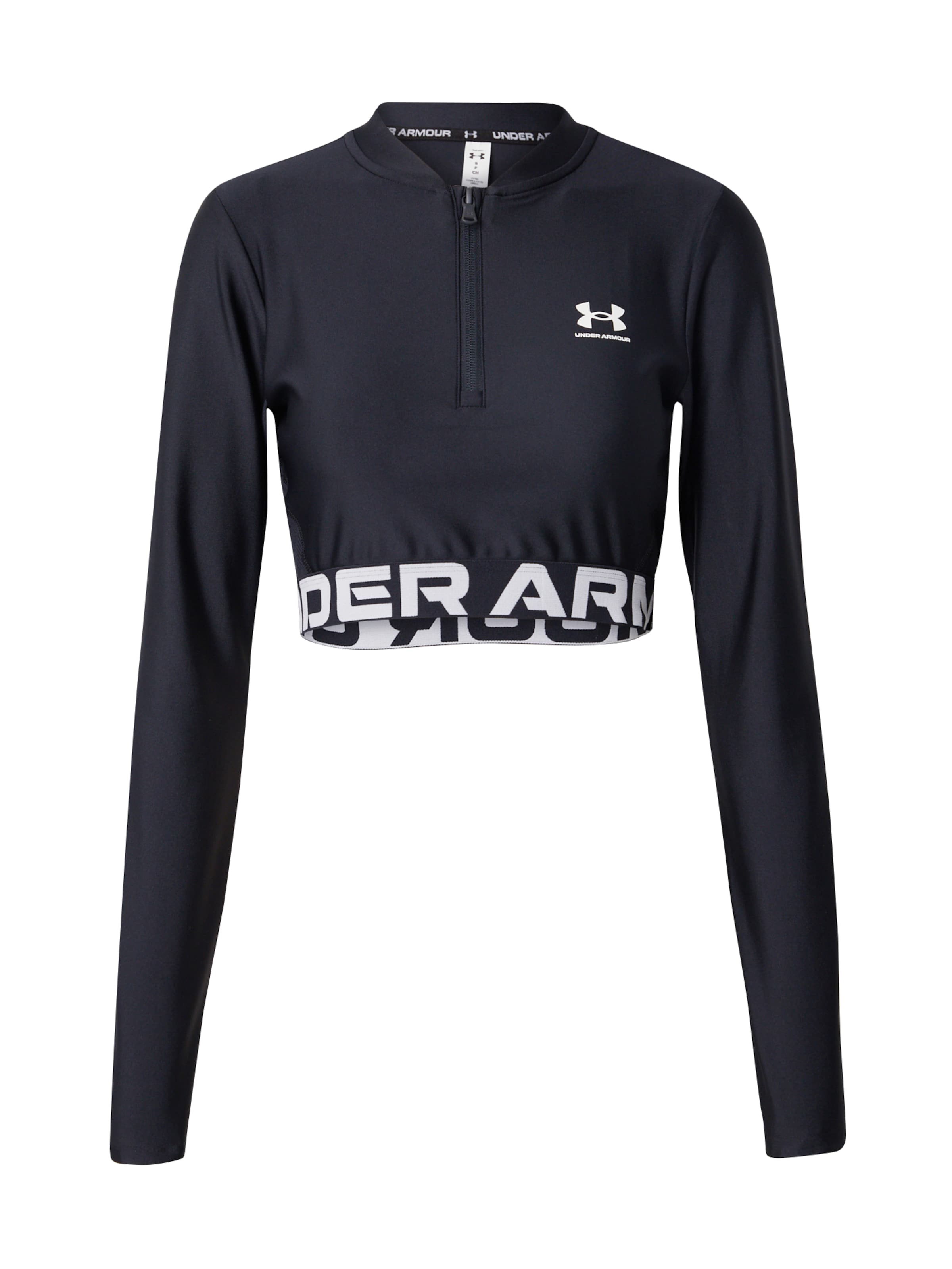UNDER ARMOUR Performance shirt in Black: front