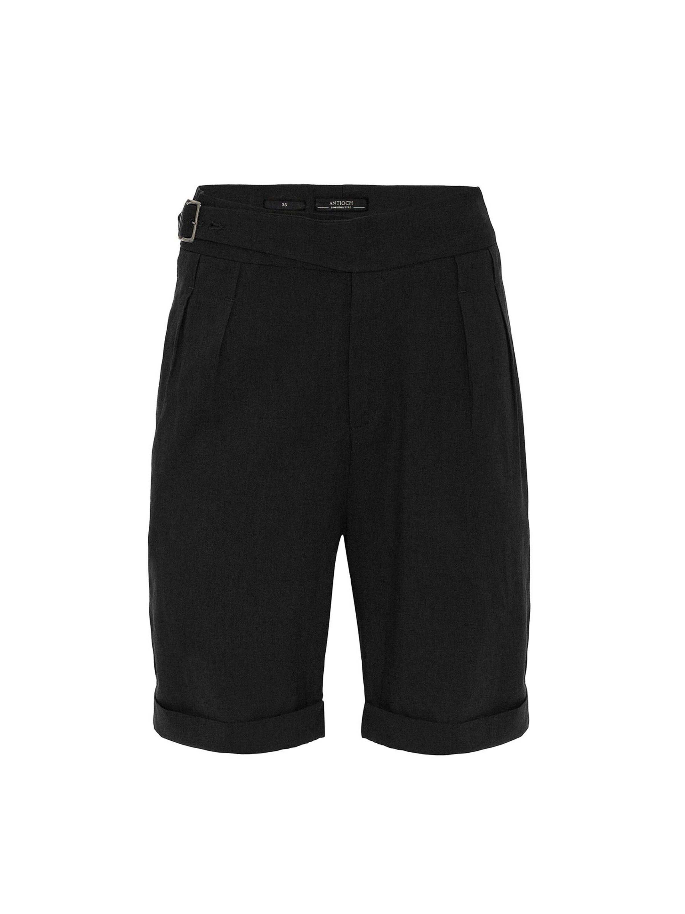 Antioch Обычный Штаны в Черный: спереди