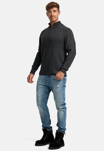 INDICODE JEANS Trui 'Lokant' in Grijs