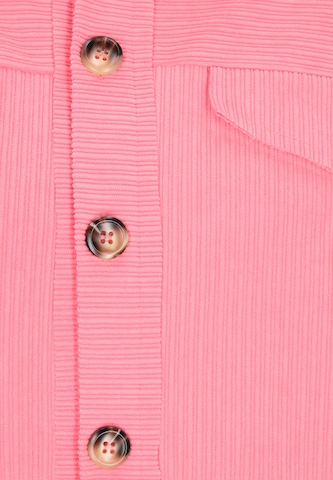 Veste mi-saison swirly en rose