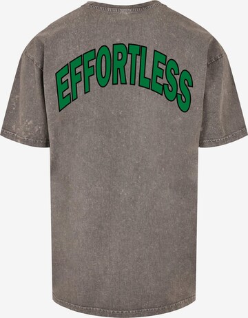 T-Shirt 'Attitude' Merchcode en gris