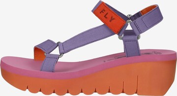FLY LONDON Strap Sandals in Purple