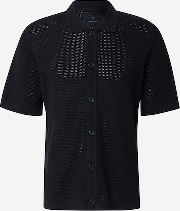 Coupe regular Chemise 'JPRBLAJones' JACK & JONES en noir : devant