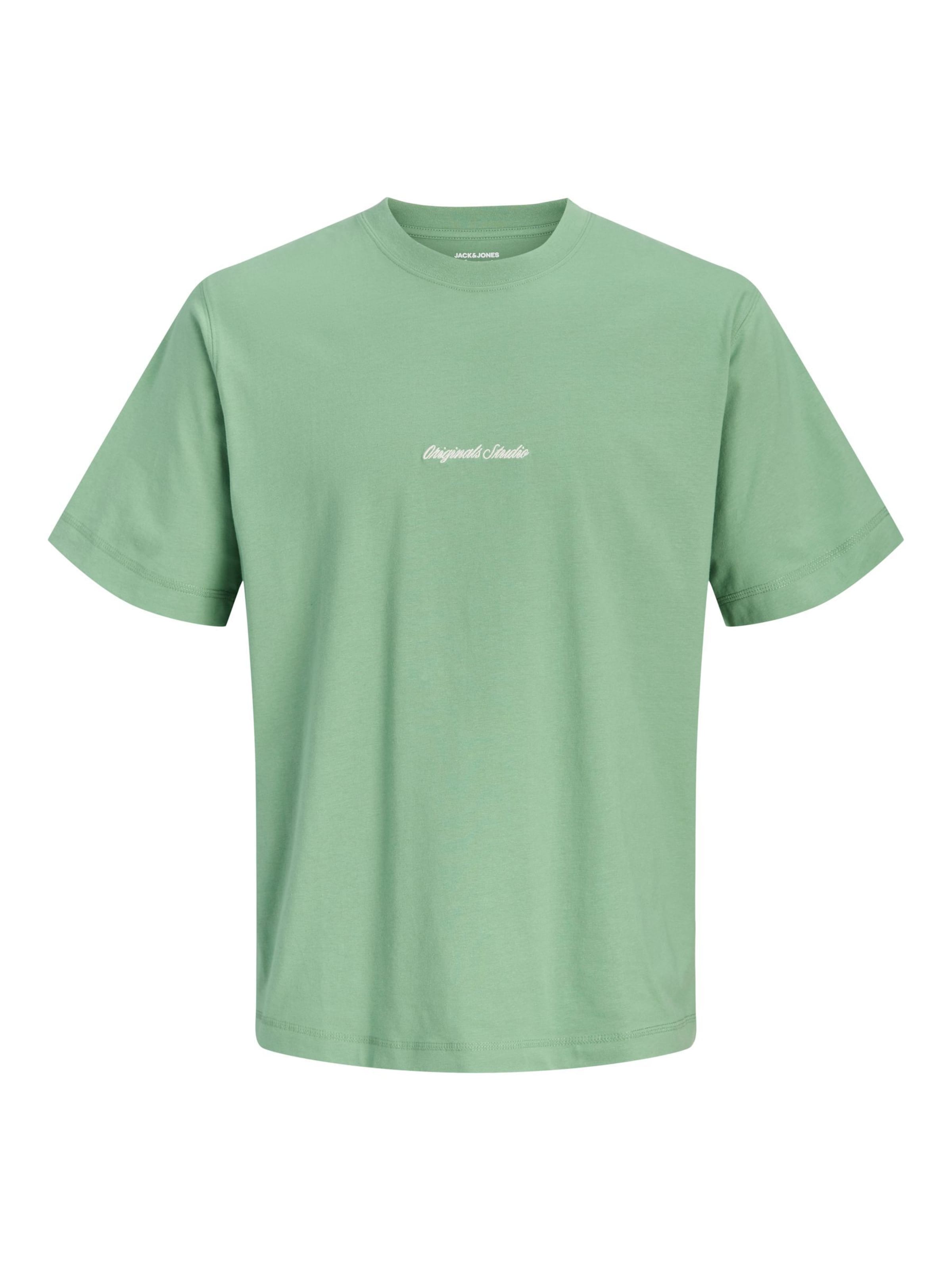JACK & JONES - Camiseta en verde: frente
