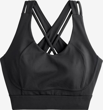 Next Bustier Urheilurintaliivit värissä musta: etupuoli