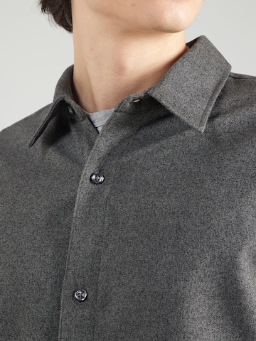 Abercrombie & Fitch Regular fit Overhemd 'TOUCH' in Grijs