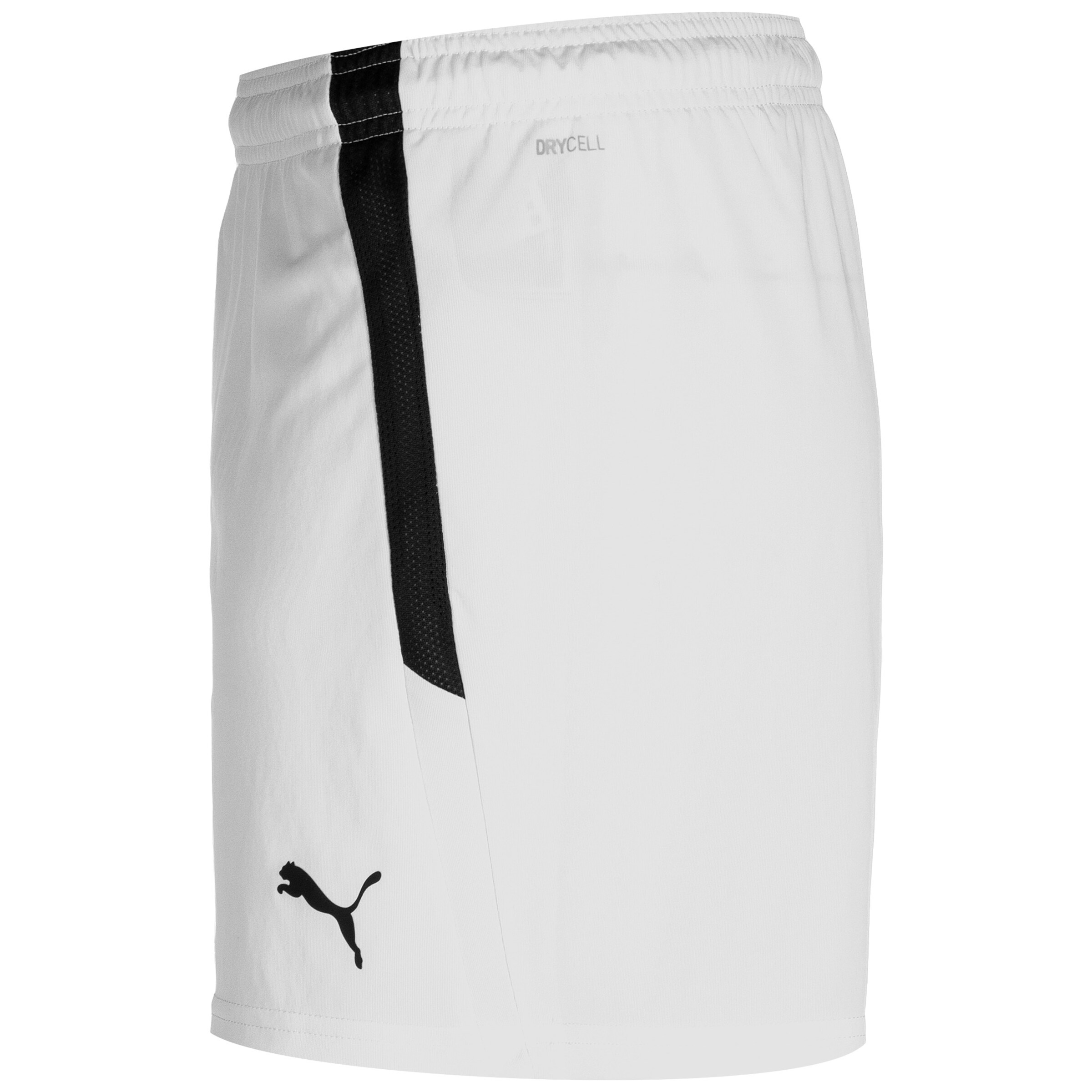 PUMA Regular Workout Pants 'TeamLiga' in White