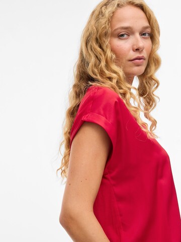 VILA - Camiseta 'Viellette' en rojo