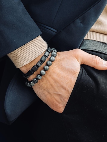 Bracelet 'Single-Bead' GT Collection en gris
