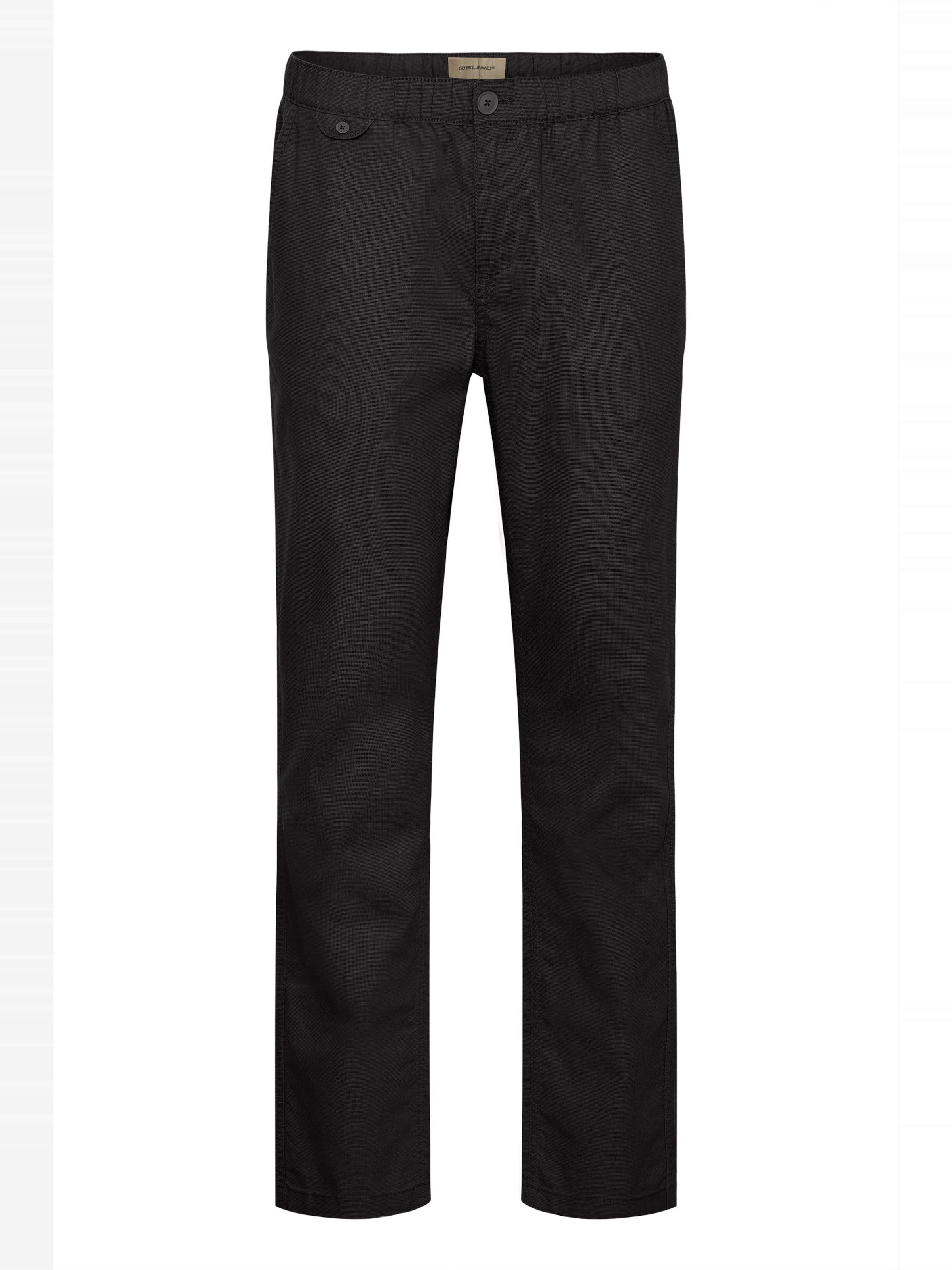 BLEND Regular Chino trousers ' BHBraz ' in Black: front