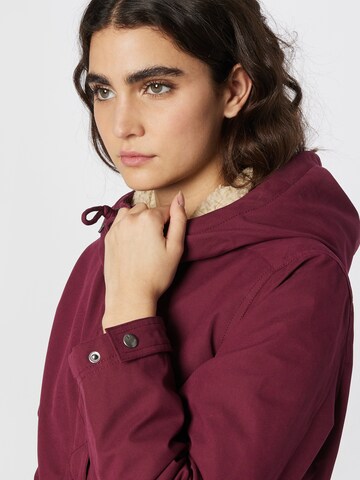 Parka d’hiver 'LESS IS MORE' Volcom en rouge