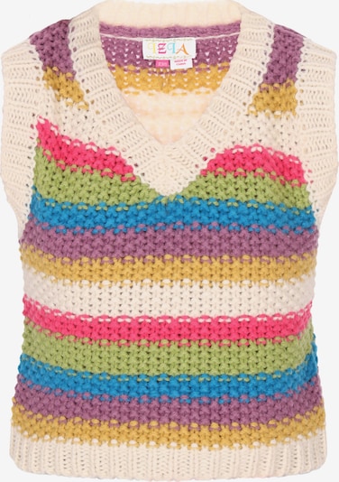 IZIA Neulepaita 'Fashion Look' värissä norsunluu / sininen / lila / punainen, Tuotenäkymä