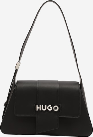 HUGO Red Shoulder Bag 'Mel' in Black: front