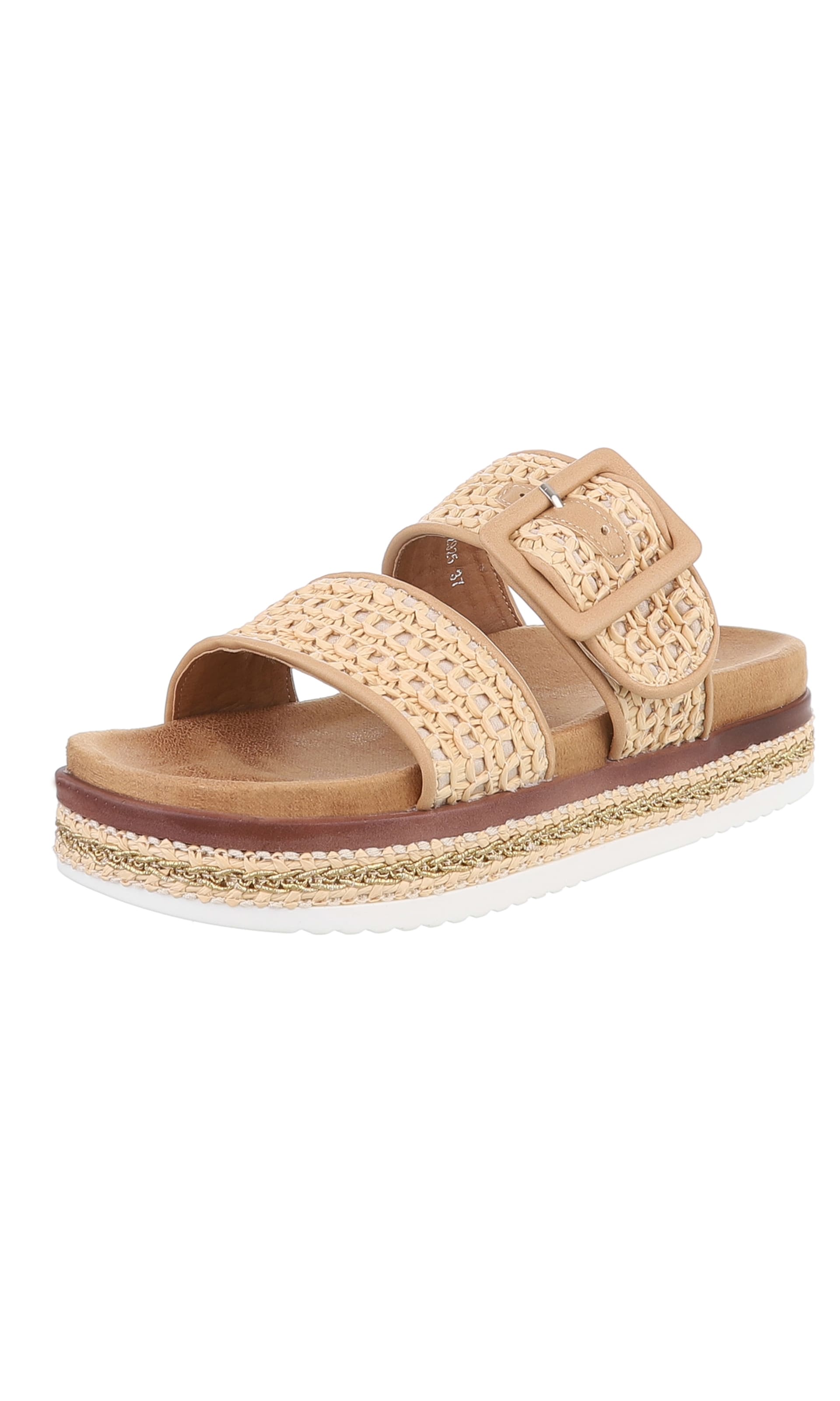 Ital-Design Sandals in Beige: front