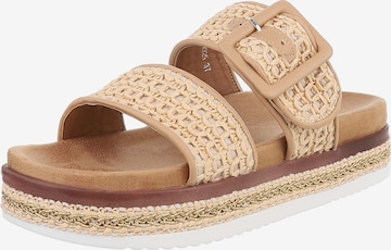 Ital-Design Sandale in Beige: Vorderseite