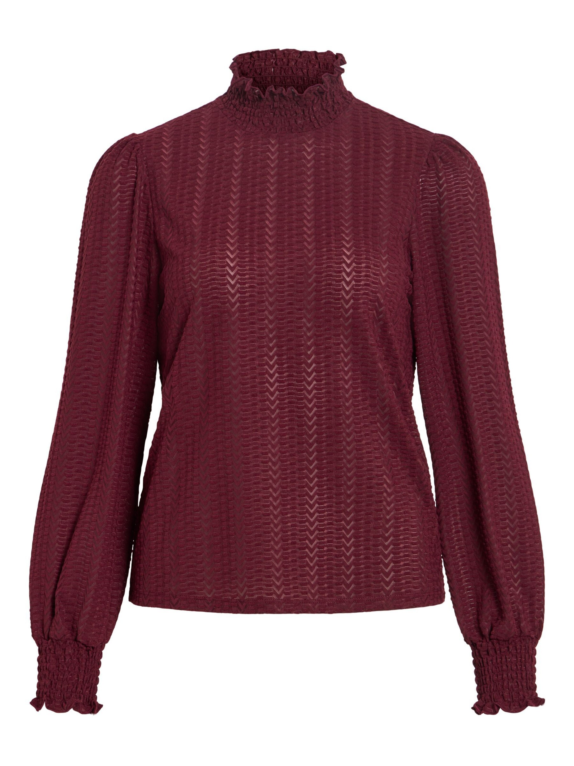 VILA Blouse 'VILyri' in XS in Wine red, Item view
