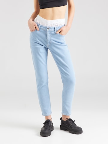 Calvin Klein Slimfit Jeans in Blauw: voorkant