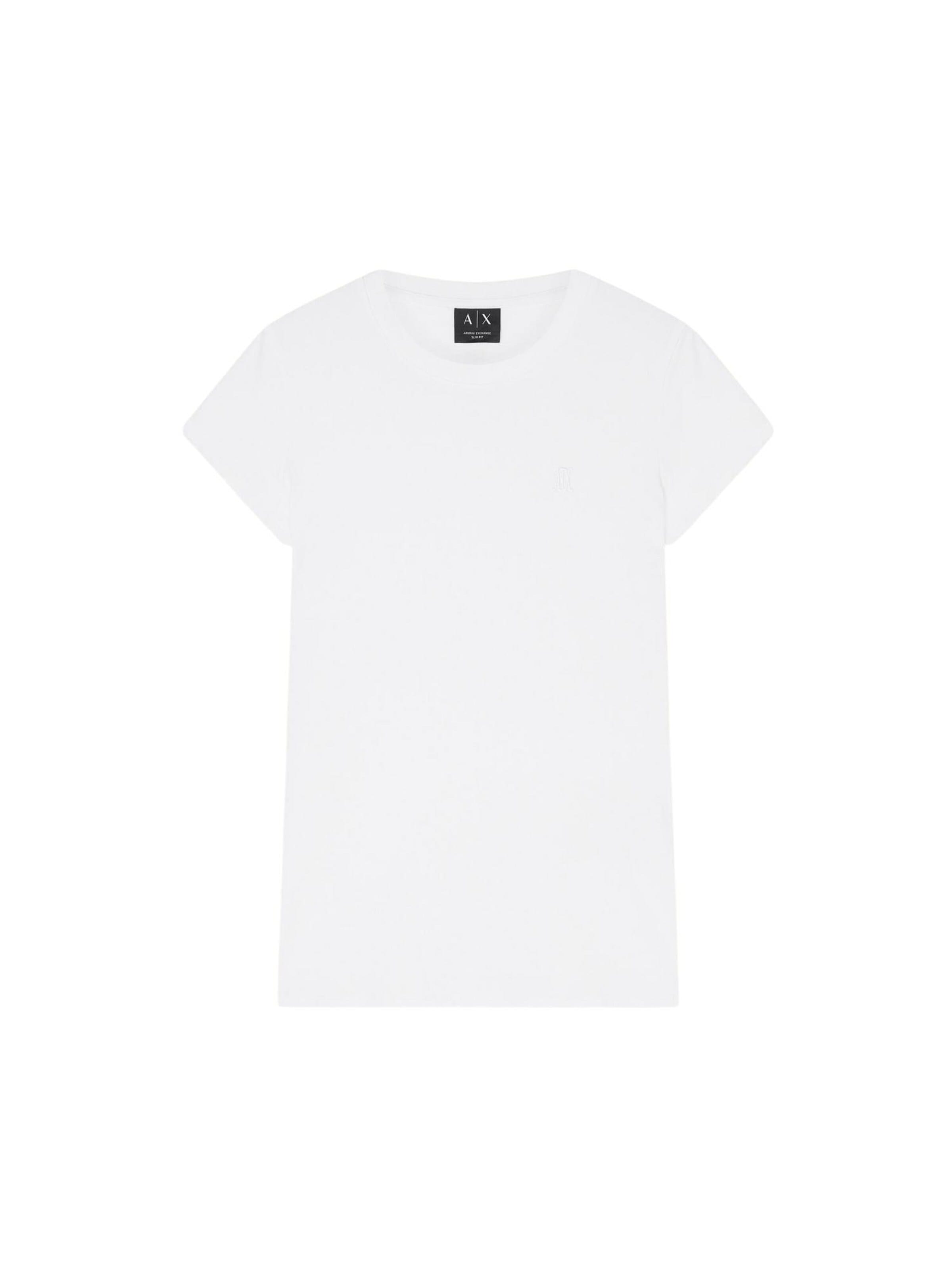 Top 'XW002333 AF16294' di ARMANI EXCHANGE in bianco: frontale