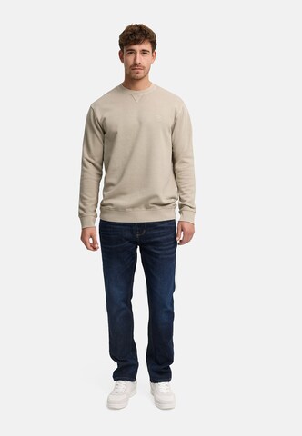 INDICODE JEANS Sports sweatshirt 'INElimah' in Beige