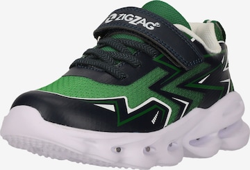ZigZag Sneakers 'Ignis' in Green: front