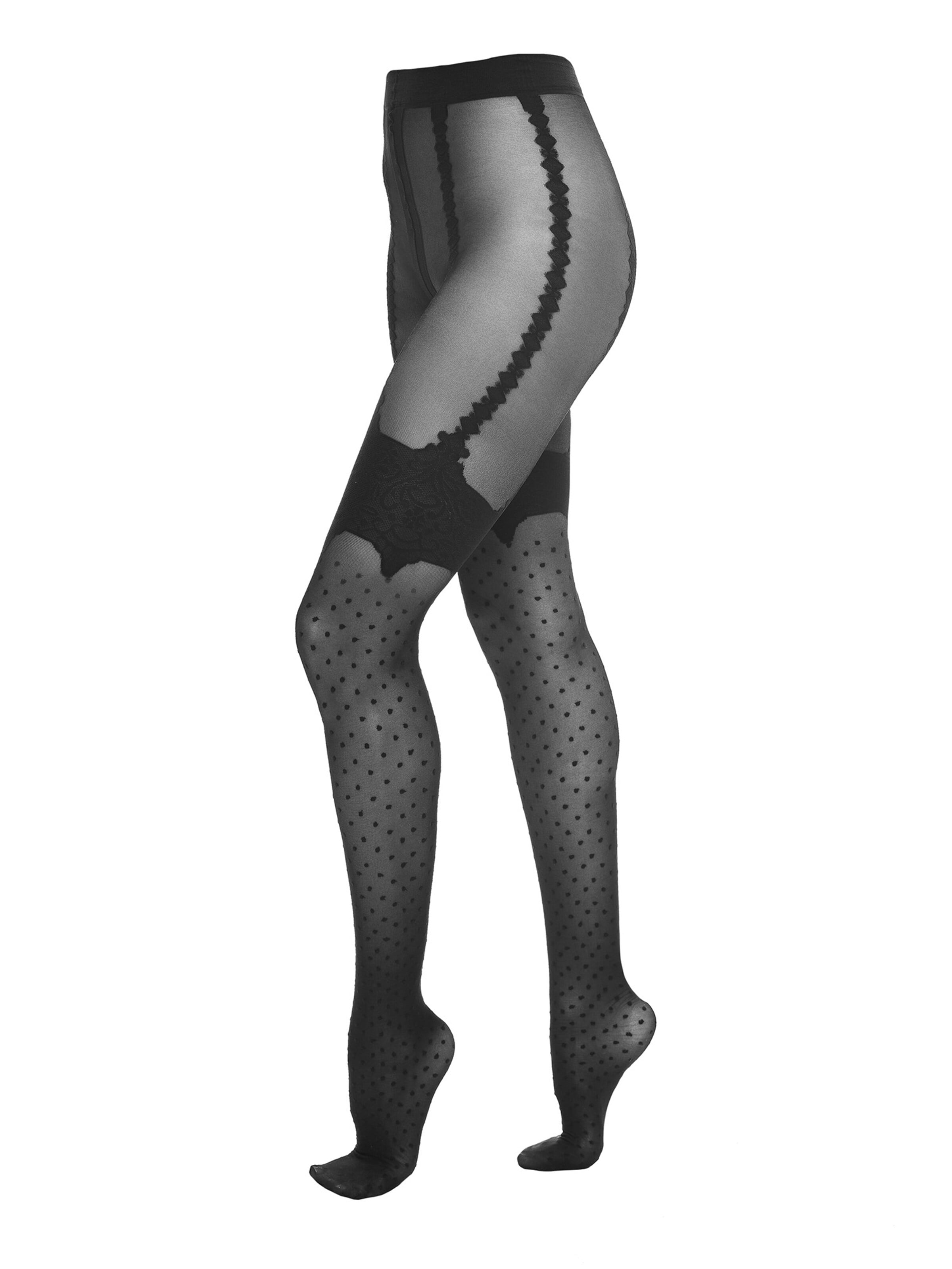 KOTEK Tights 'T008 20den' in Black
