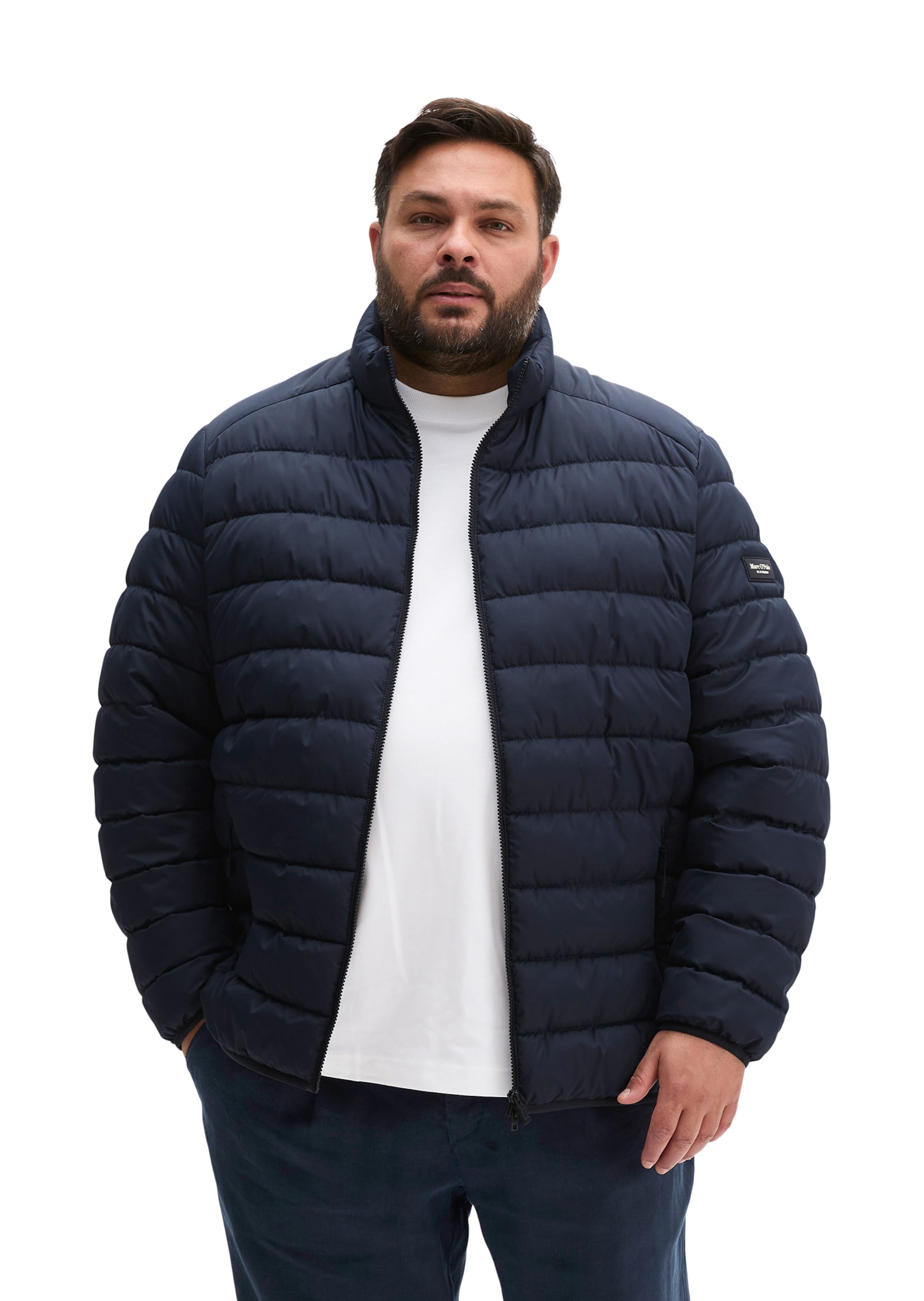 Marc O'Polo Between-Season Jacket in Blue: front