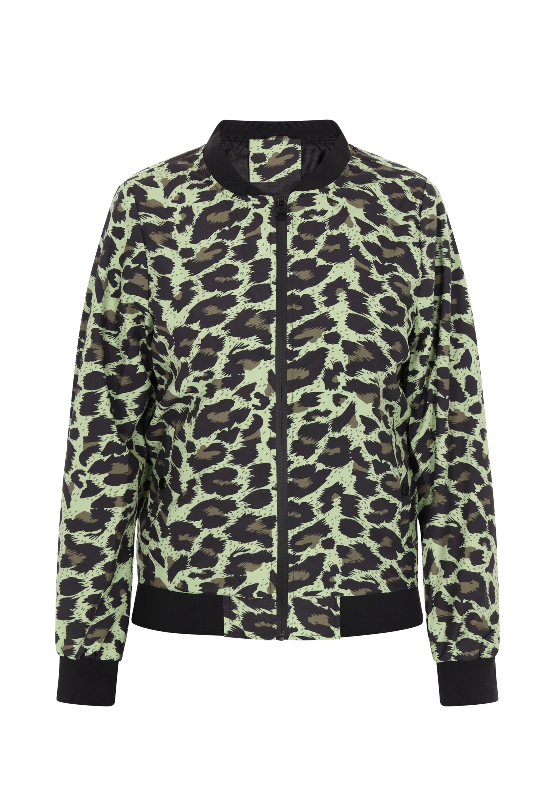 myMo ROCKS - Chaqueta de entretiempo 'Cosimon' en verde: frente