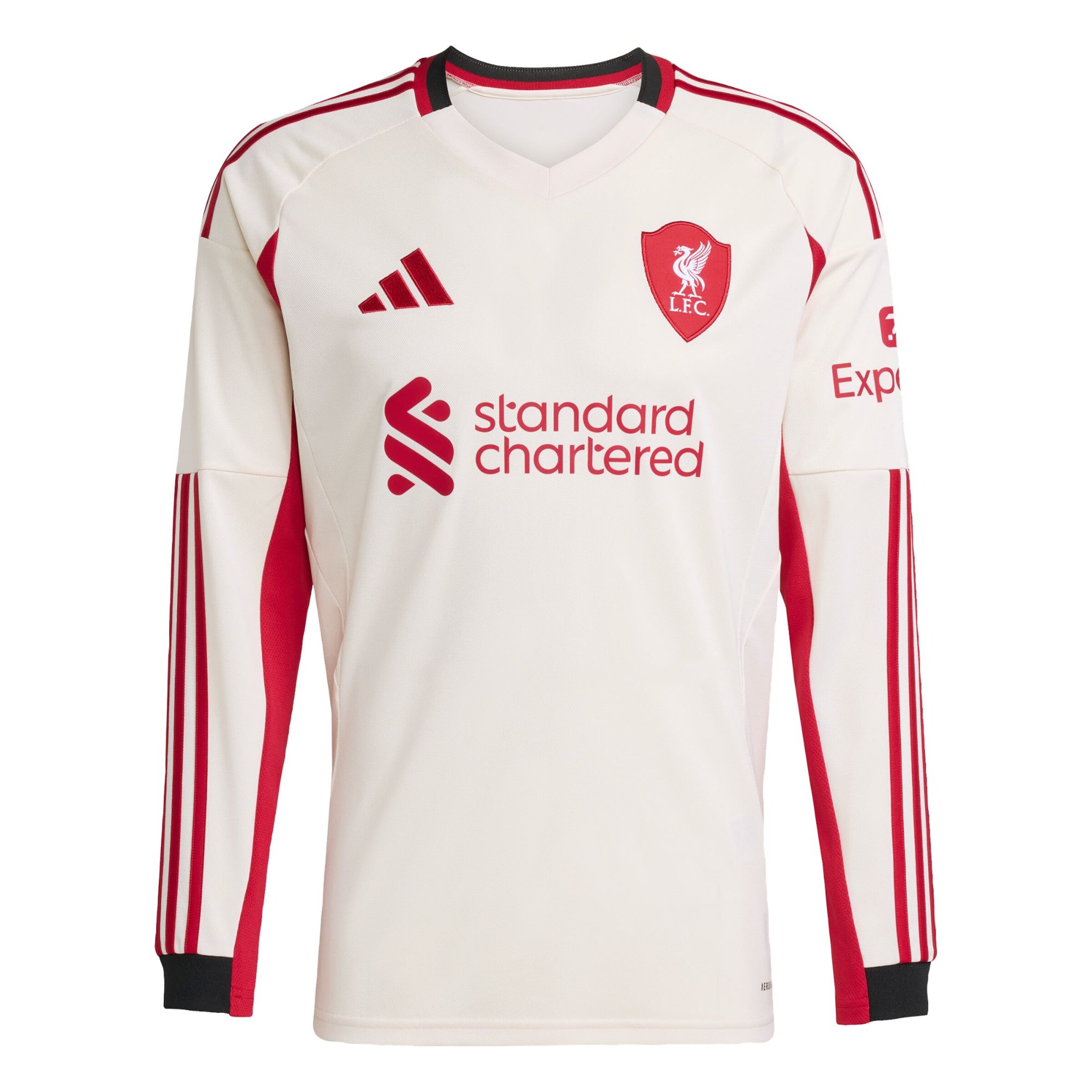 Maglia trikot 'Liverpool FC 25/26' ADIDAS PERFORMANCE di colore rosso carminio / nero / bianco naturale, Visualizzazione prodotti