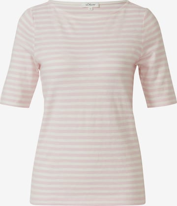 T-shirt s.Oliver en rose : devant