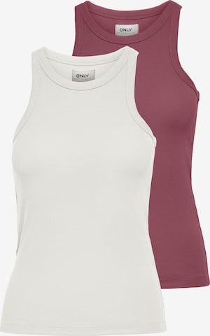 ONLY Top 'Lindsay' in Red: front