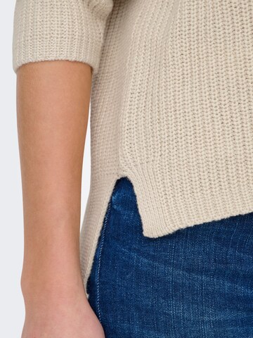 ONLY - Jersey 'ONLLuna' en beige