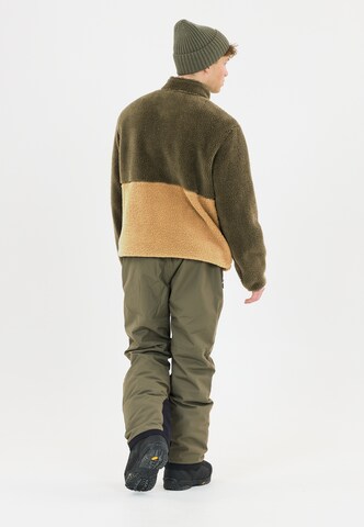 SLOPE Fleece jas 'Katau' in Groen