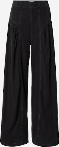 Kamila Šikl Loosefit Farkut värissä musta: etupuoli