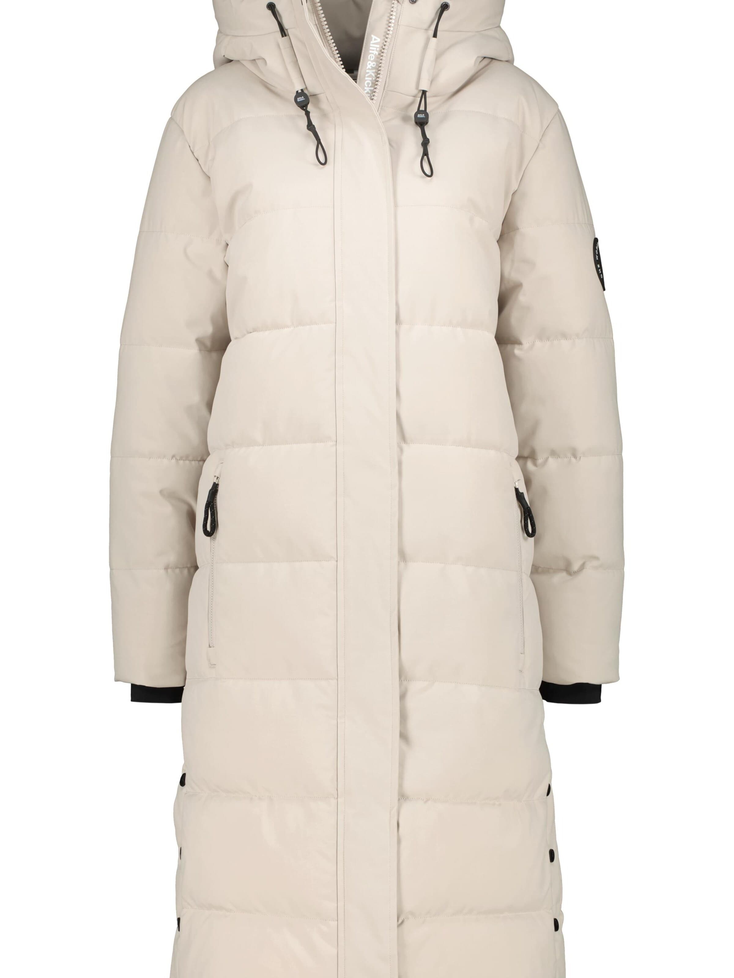 alife & kickin Vinterfrakke 'Katja' i hvid: forside