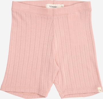 Lil'Atelier Skinny Leggingsit 'NMFRACHEL' värissä vaaleanpunainen: etupuoli