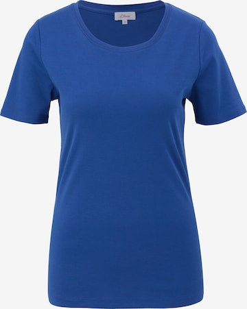 s.Oliver - Camiseta en azul: frente