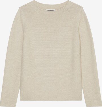 Pull-over Marc O'Polo en beige : devant