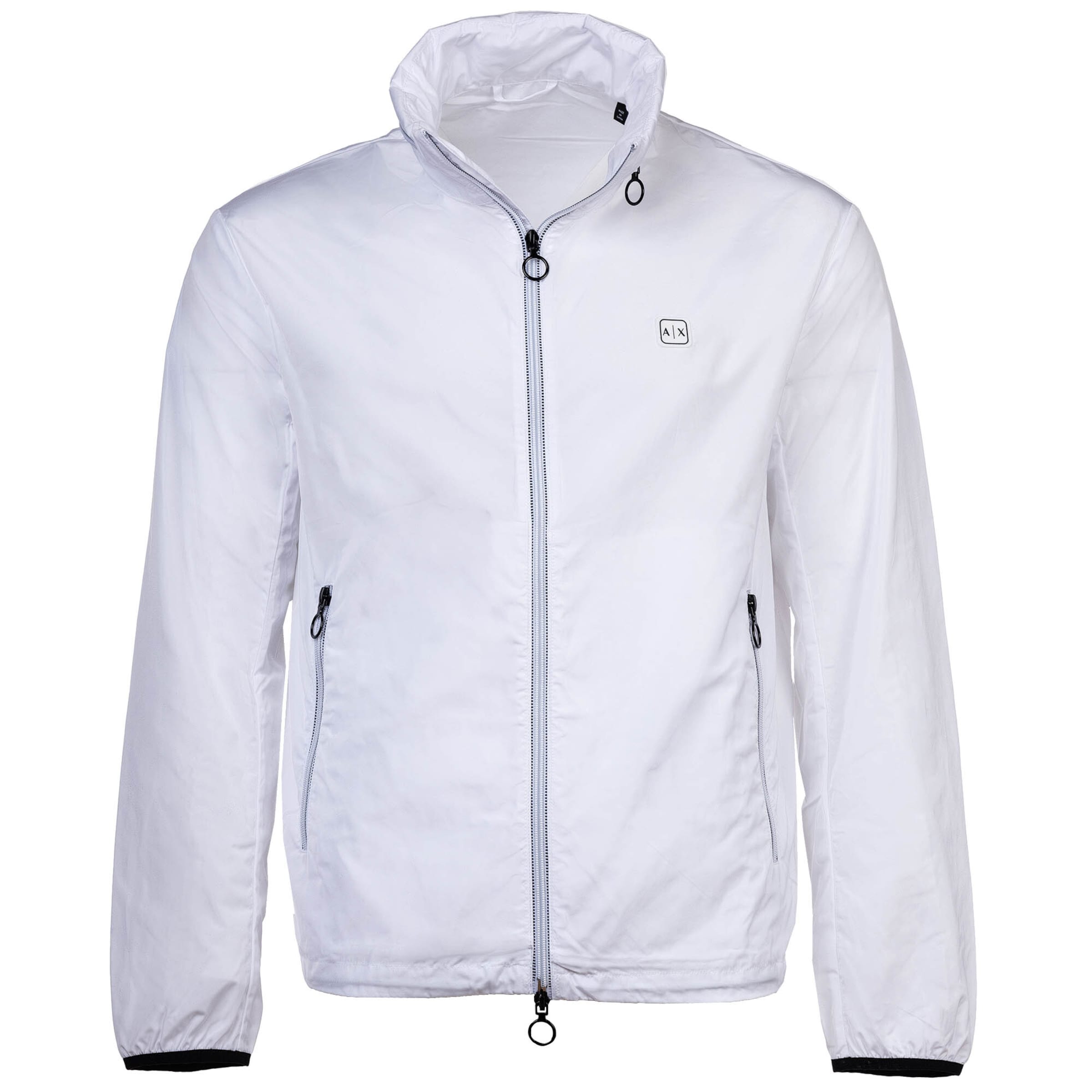 ARMANI EXCHANGE - Chaqueta de entretiempo en blanco: frente