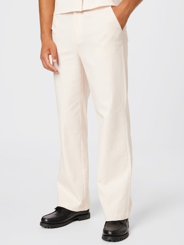 ABOUT YOU Limited Regular Pants 'Mika' in White