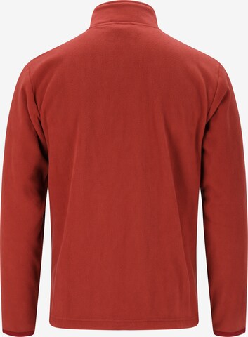 Whistler Athletic Fleece Jacket 'Cocoon' in Red