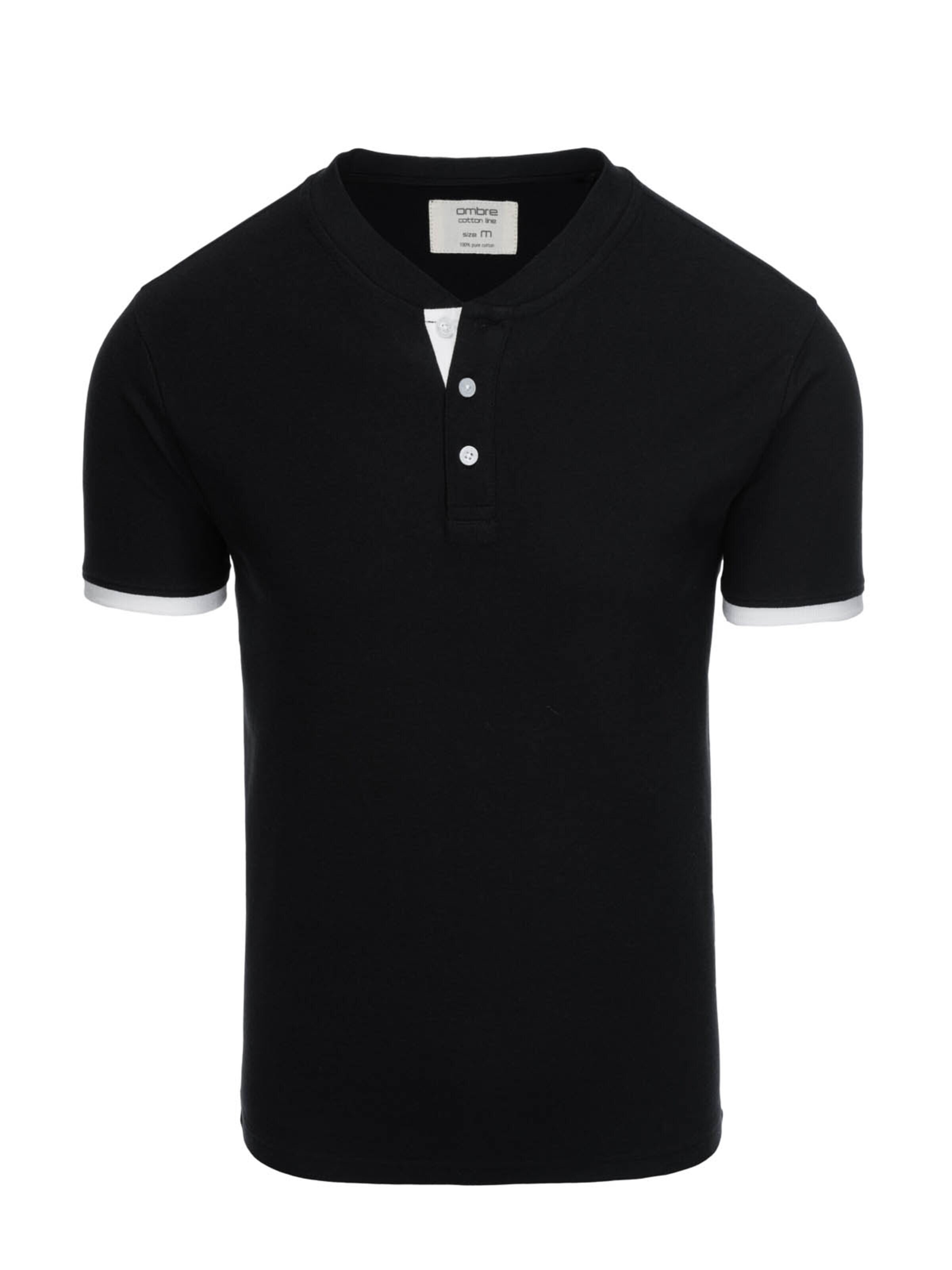 Ombre Shirt in Black