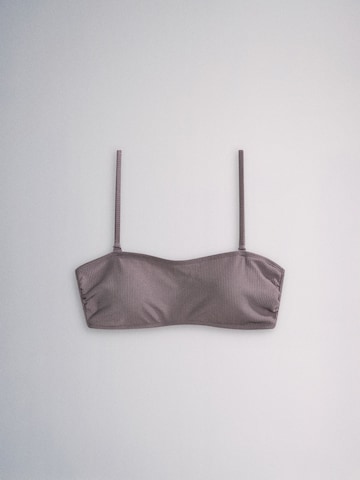 The Set - Bandeau Bikini en gris
