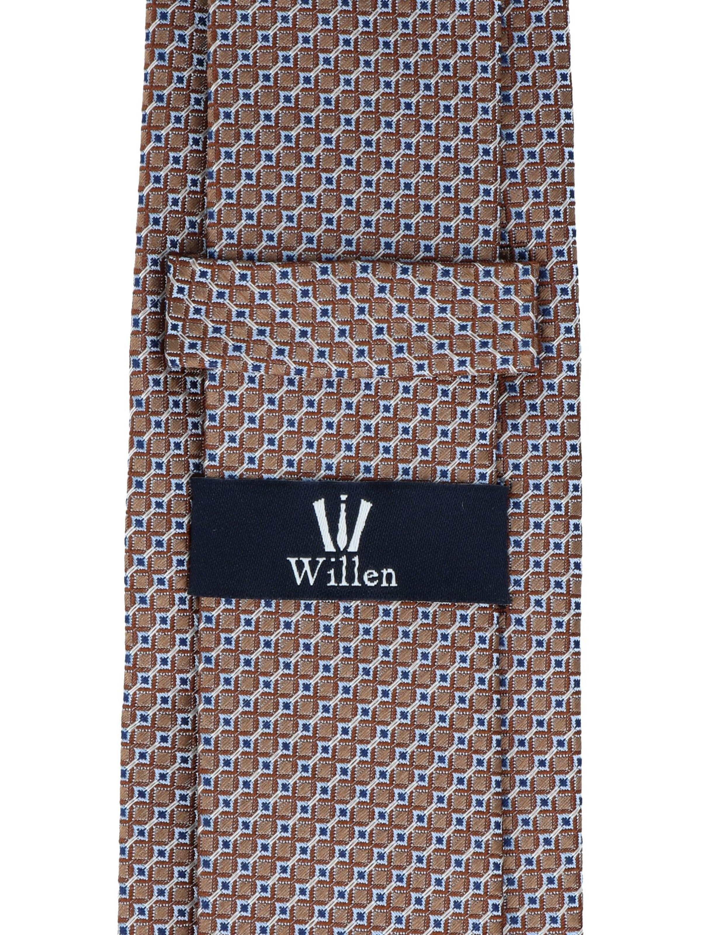 WILLEN Krawatte 'Minimal'‌‌‌‌ in Beige