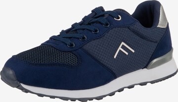 Freyling Vintage Frey-Run Sneaker in Blau: front