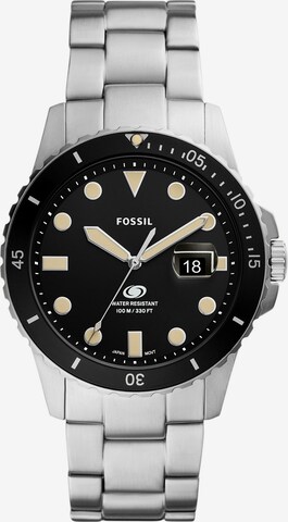 FOSSIL Analog Watch in Silver: front